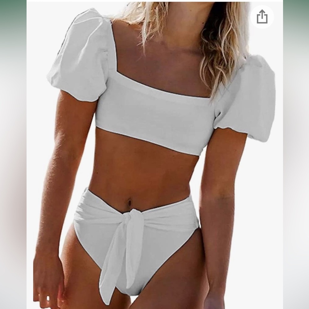 Ruffle Sleeve Bikini